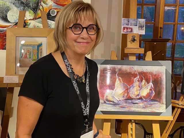 Louise Godin, artiste peintre